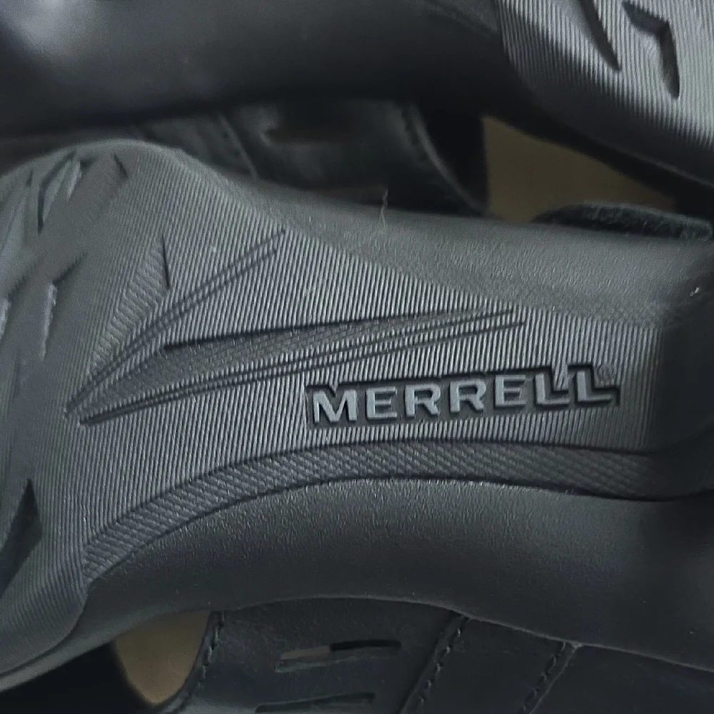 Merrell Women's Black Heeled Sandals